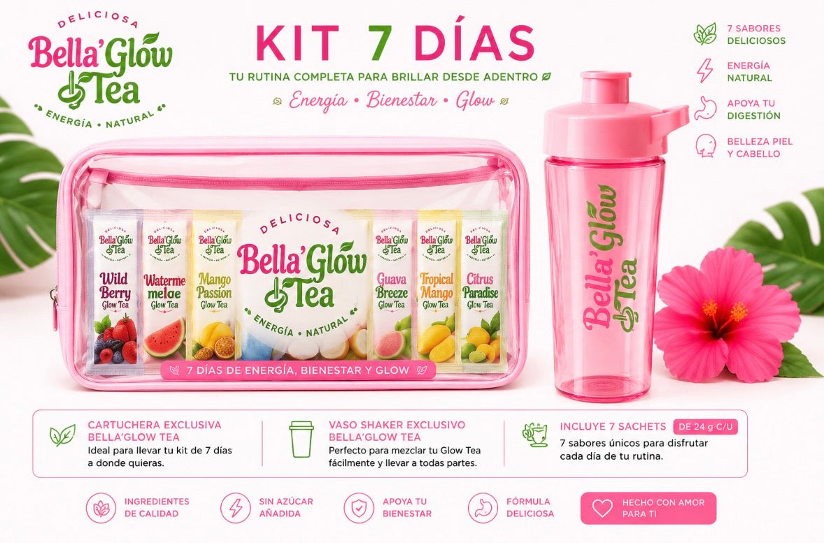 🌸 Bella’Glow Tea Premium Kit –7 Días
