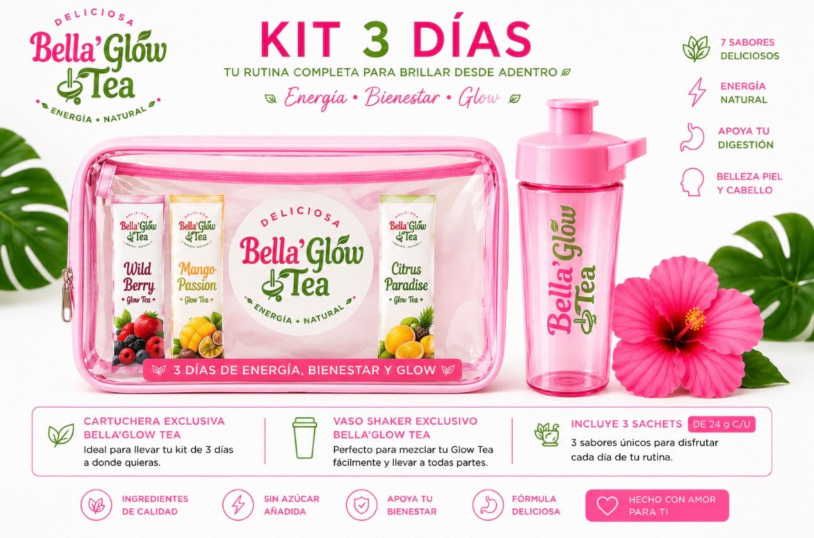 🌸 Bella’Glow Tea Kit Premium -3 Días